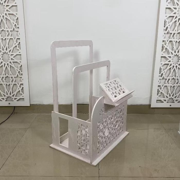 Rak Sajadah, Mukena, Quran ala Morocco | Rak Mushola Estetik