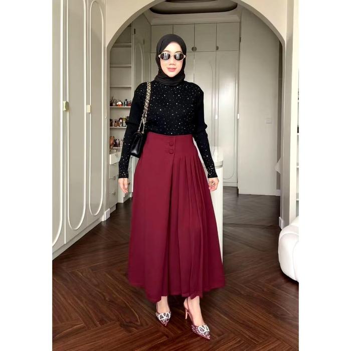 Cellie Kulot Pleats Bahan Furano