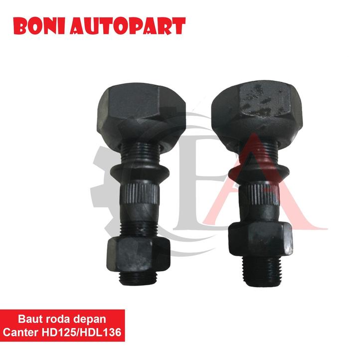 Baut roda depan canter HD125/HDL136 WEILL