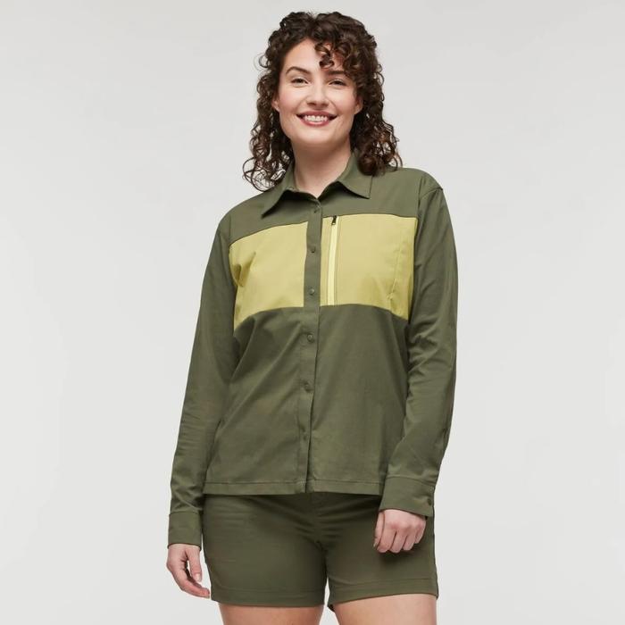 Kemeja Lengan Panjang Quickdry Cotopaxi Sumaco Long Sleeve Shirt Women Packable Original