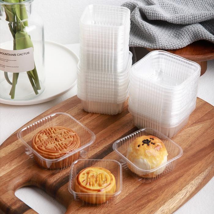 Tray Mika Mooncake BENING Mika Tray Packaging kemasan Kue Bulan Puding