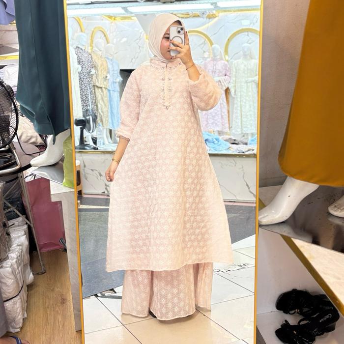 Gamis meliora payet  Mutiara mewah