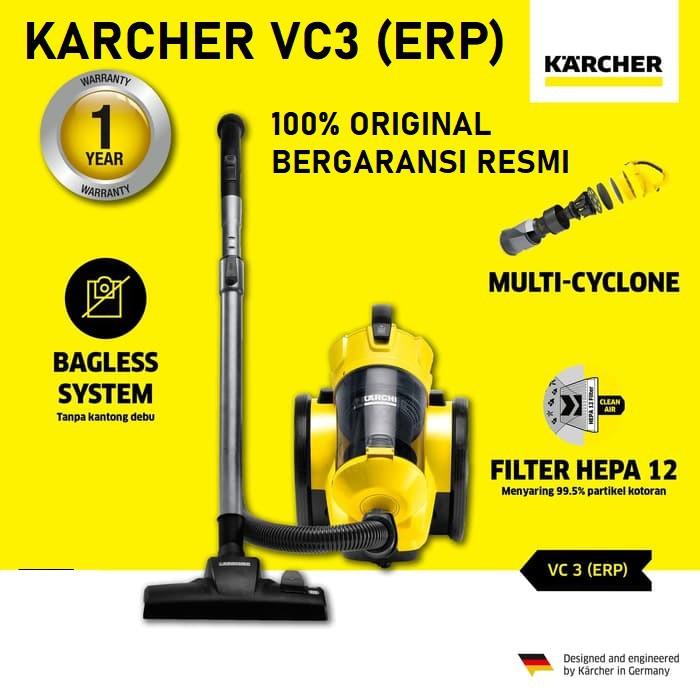 Karcher VC3 Vacuum Cleaner Multi Cyclone Tech | Karcher VC 3 ERP