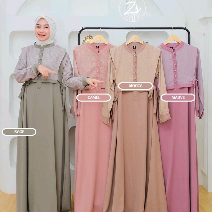GAMIS IRNANDA DRESS LEBARAN ORI ZR