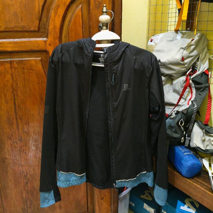 jaket salomon hiking original size m