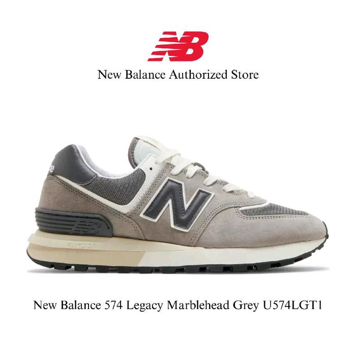 Sepatu NB New Balance 574 Marblehead Grey U574LGT1
