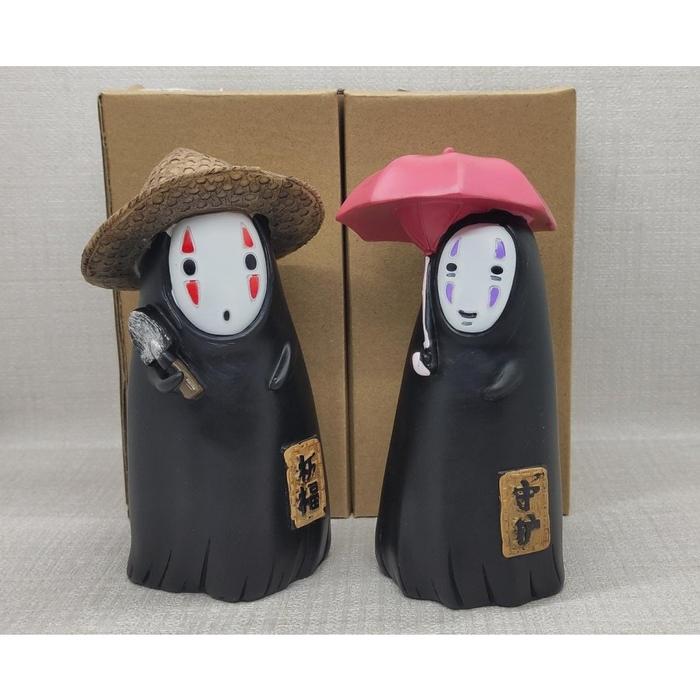 Celengan Spirited Away No Face Man Piggy Bank Resin Figure