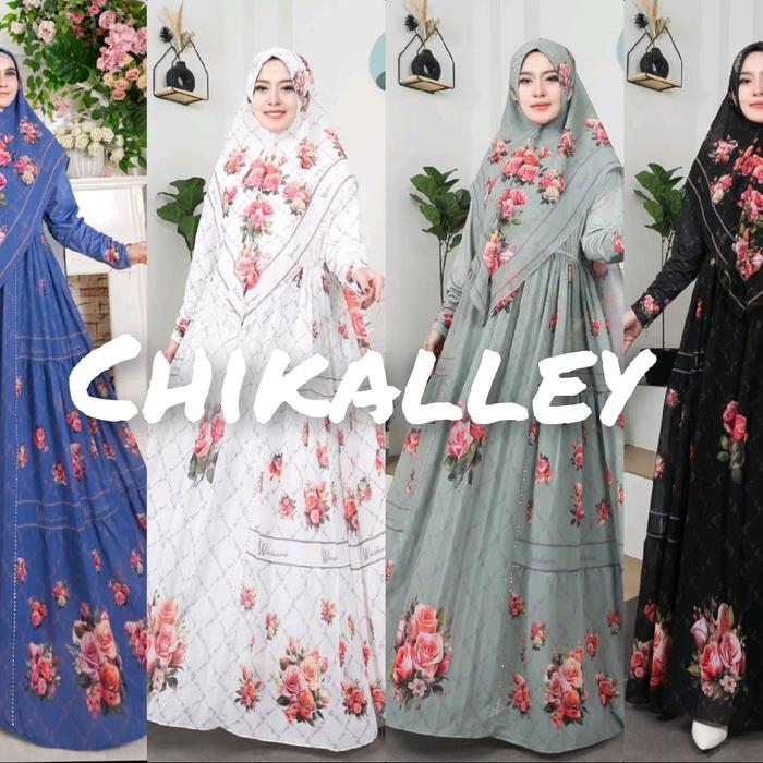 WARDIANA 2 GAMIS PRINTING WANITA MUSLIMAH