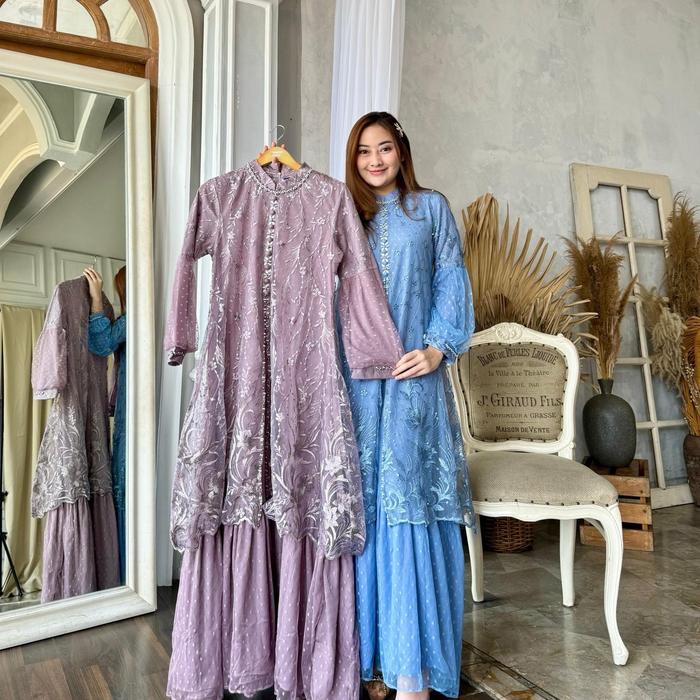 Dress khadijah / gamis pesta / gamis wisuda