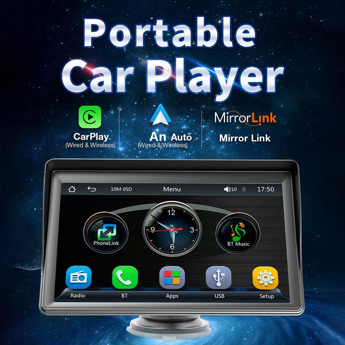 Pemutar MP5, Radio FM mobil Stereo portabel Video otomatis BT MP5 7