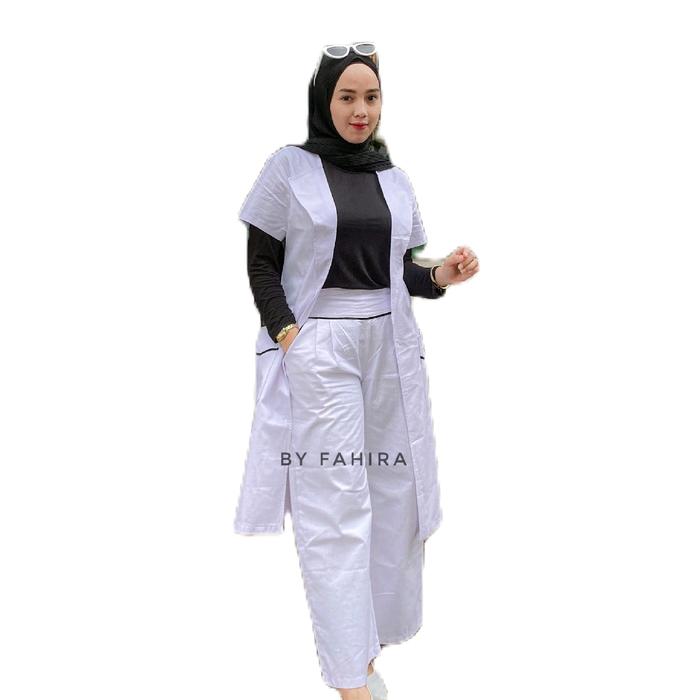 SET BLAZER KULOT FAHIRA TERBARU