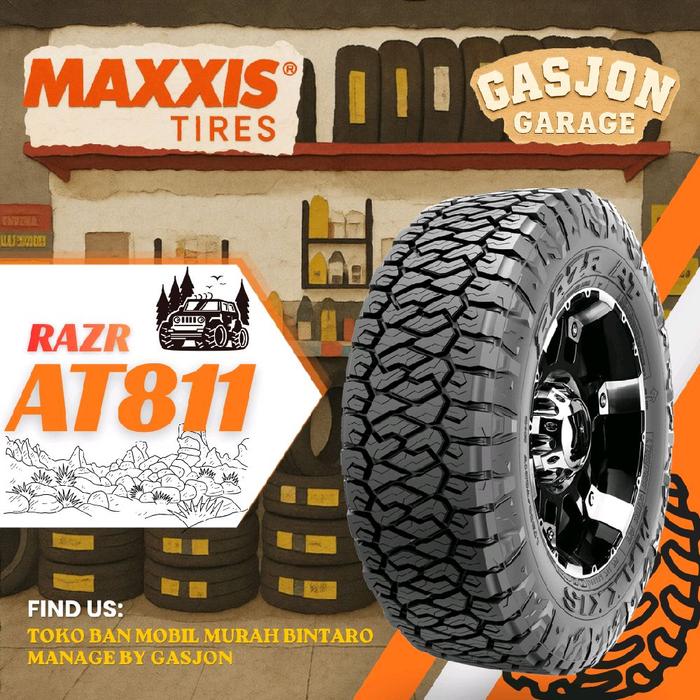 Ban mobil Maxxis RAZR AT 881 225/60 R17 MAXXIS RAZR AT881 225 60 ring 17 Terios, Rush, Outlander, HR