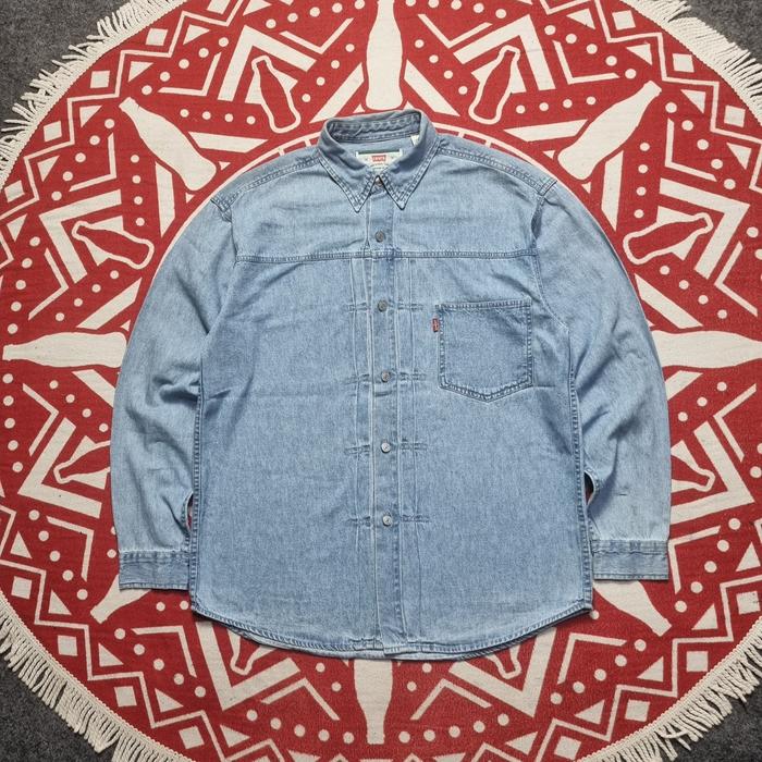 kemeja Levis type 1  outer Denim Vintage Button Up