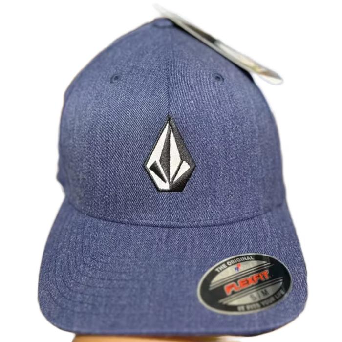 Topi pria volcom original murah asli baseball flexfit