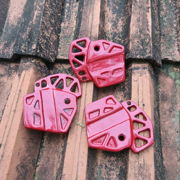 Cover Tutup Throttle Body Tb Honda Crf150L Bahan Full Almunium Boshing Merah untuk Motorcycle