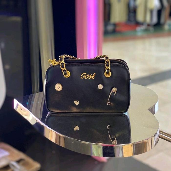 Gosh Sale Tas Bellagio Dengan Dua Warna Hitam Dan Coklat Desain Elegan Dan Stylish