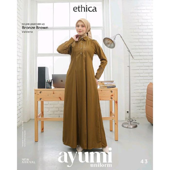 ETHICA | Ayumi Uniform 43 - Gamis Ethica Terbaru