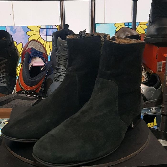 Aldo boot suede size 43 hitam