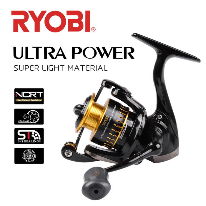 RYOBI ULTRA POWER 500/800/1000 Spinning Fishing Reels Mini Wheels