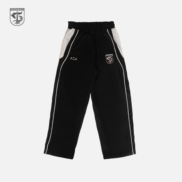 Celana Trackpants Persebaya Retro - Black | Persebaya Store