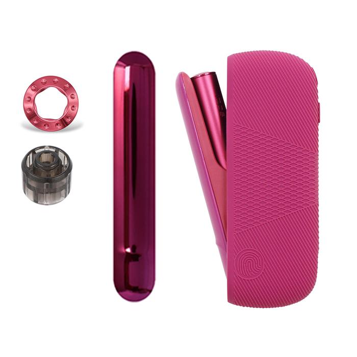11 Colors Cap Ring + Case + Door Cover for IQOS ILUMA Skin Silicon