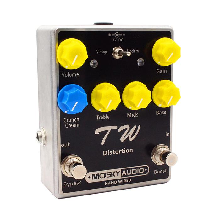 MOSKY Audio TW Distortion Guitar Pedal Guitar Electric Guitars Bass