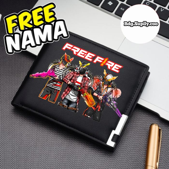 Dompet Wallet Anak Ff Versi Karakter Sg Rapper - Sg 2jt - Sg Opm Dompet Ff Pria Wanita Free Nama