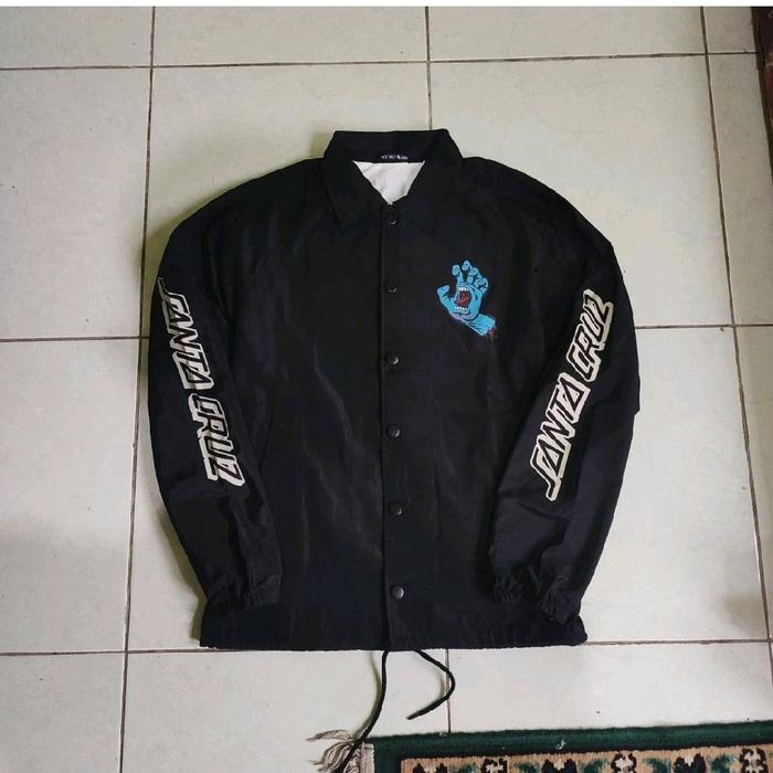 Santa Cruz coach jacket big logo