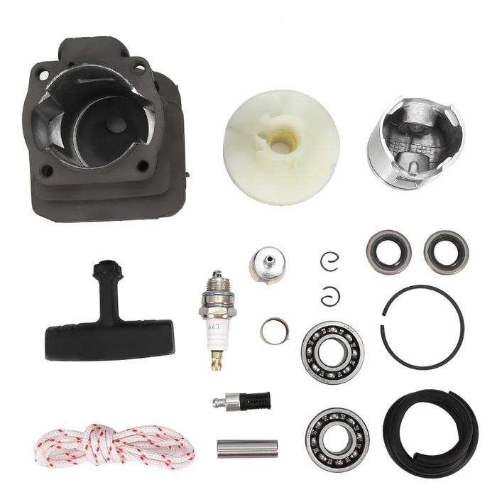 Cylinder Piston Crank Bearing Kit Fit 50 51 55 Rancher Chainsaw