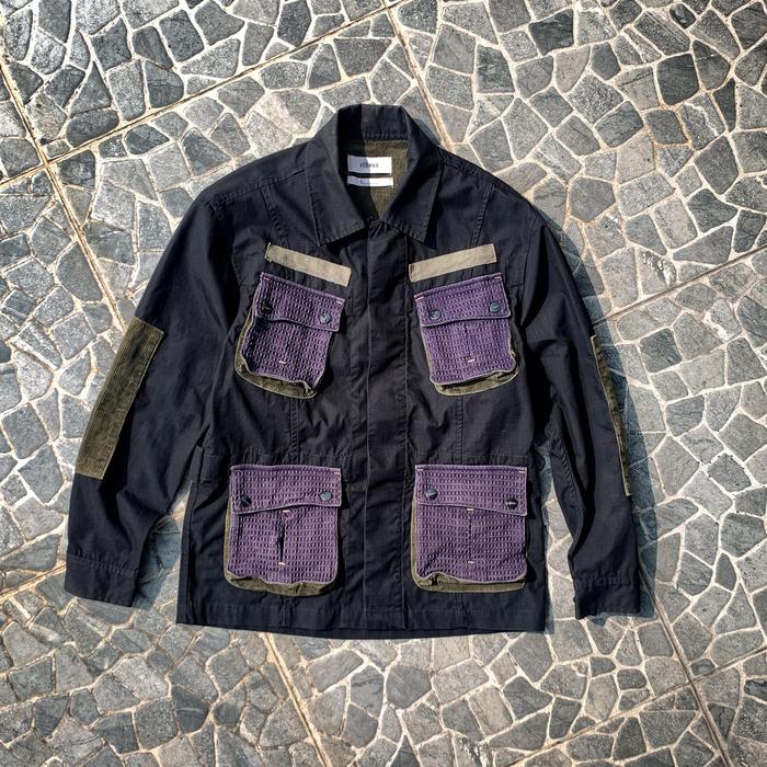 elhaus waffle jungle jacket size small