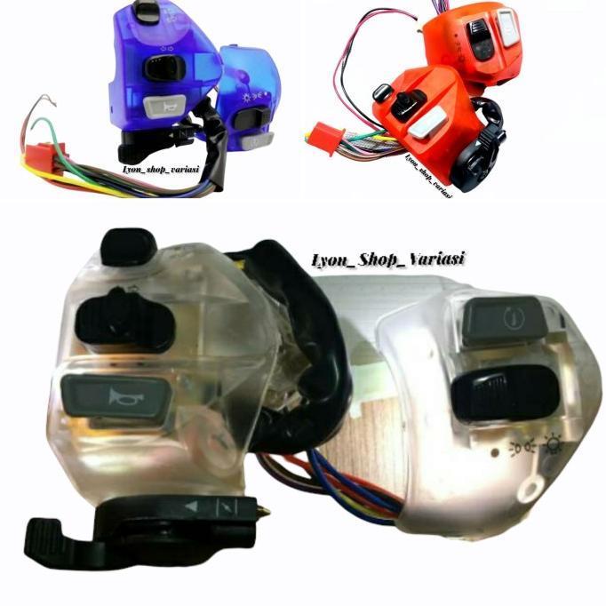 SAKLAR NYALA LAMPU LED YAMAHA MIO