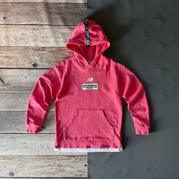 HOODIE NEW BALANCE PINK SECOND ORIGINAL - Unisex