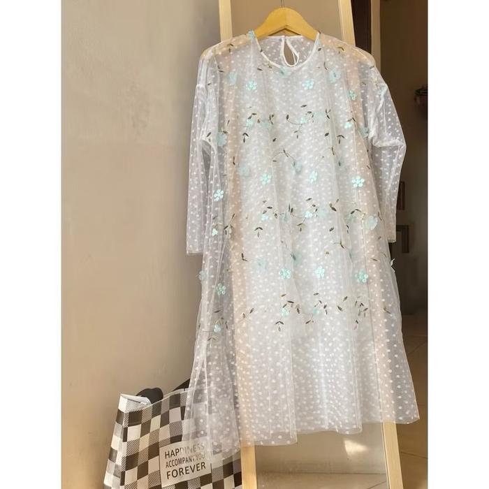 Outer Tille / BUNGA Outer / Baju atau Outer Kondangan
