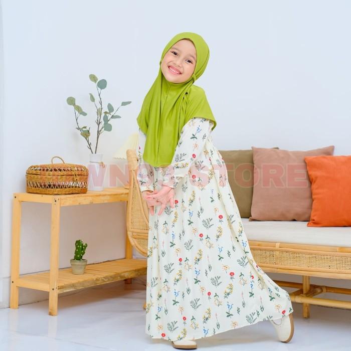 U✉A1 GAMIS JILBAB ANAK CIARA 3 4 5 6 7 8 9 10 TAHUN PEREMPUAN MODEL SIMPLE Y❤6J