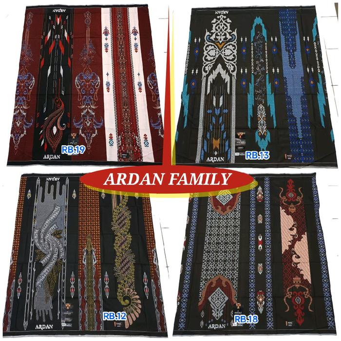Sarung Ardan Motif BHS SGE Masterpiece Warna Spesial Family Nyaman
