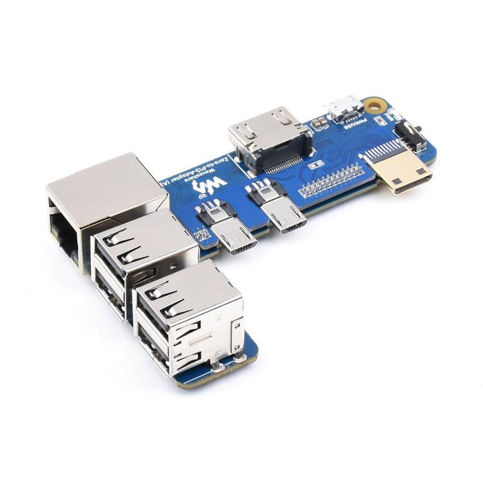 1 Buah Papan Ekspansi Adaptor USB 4 Arah Bawaan untuk Raspberry Pi