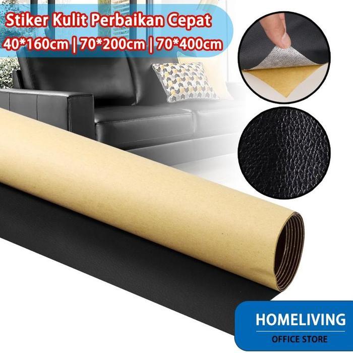 【Persediaan】60*140cm sticker kulit sofa meteran kursi kulit sticker sofa perekat stiker kursi sofa l