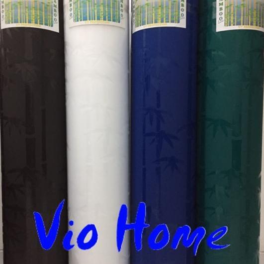 fiber viber plastik penutup pagar bambu "bamboo" ( harga per 1meter)