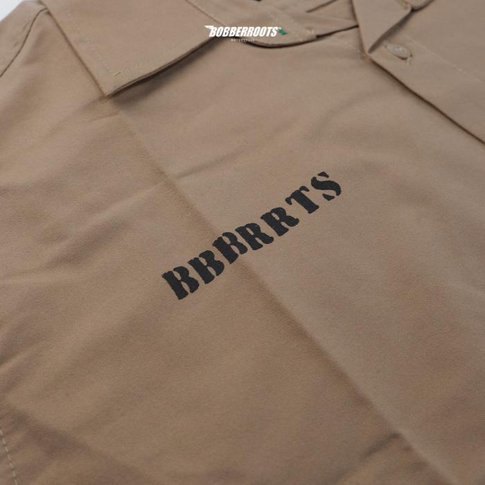 BOBBERROOTS - Kemeja bengkel workshirt longsleeve GRIPPO