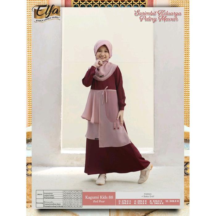ETHICA KAGUMI KIDS 88 GAMIS ANAK