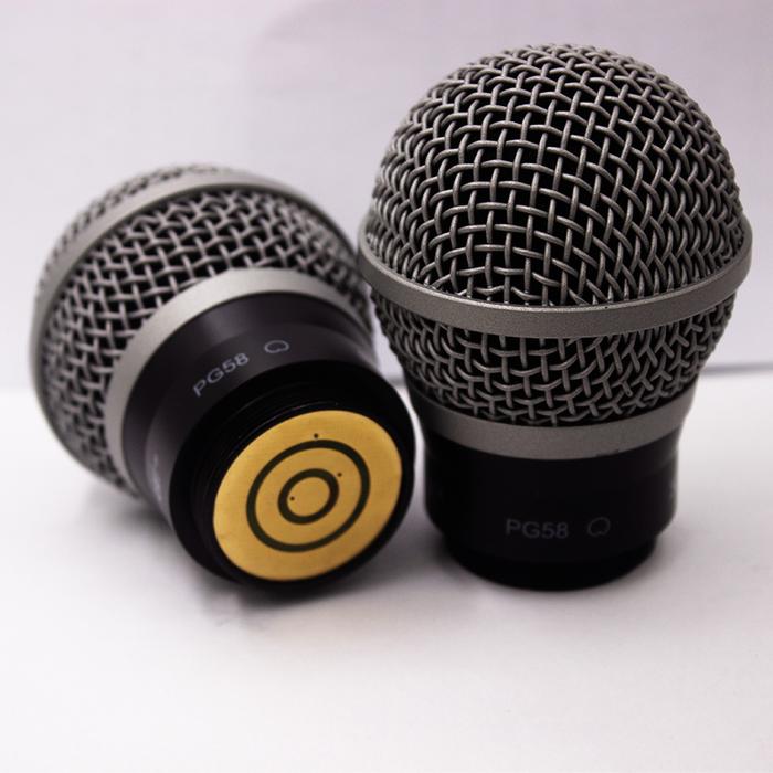 Replacement Wireless Microphone Cartridge Capsule Head for Shure