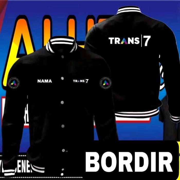 Jaket bordir bisa satuantrans 7 jaket trans 7 jaket varsity trans 7 jaket baseball trans 7 jaket ker