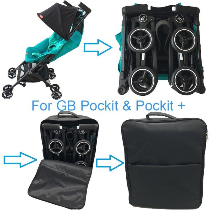 READY Tas ransel stroller GB Pockit - tas baby stroller travel tebal model ransel
