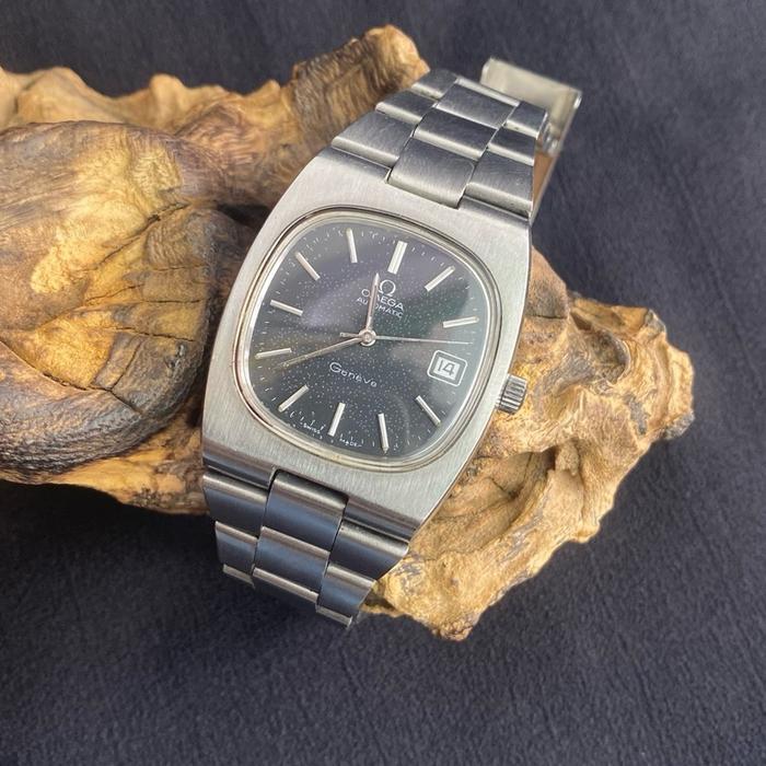 Jam Omega TV Tank Geneve Automatic ASLI ORIGINAL