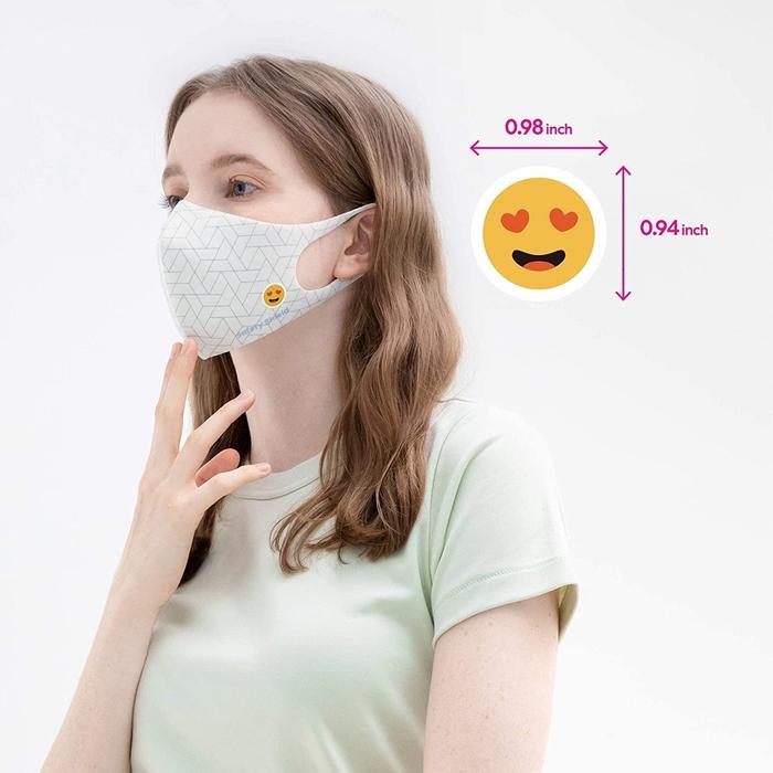 Sticker masker aroma therapy 1pack 48pcs fresh care aroma sticker masker kekinian Best Seller