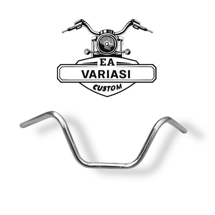 Stang Custom British Camar Model Kaisar Universal Chrome&hitam
