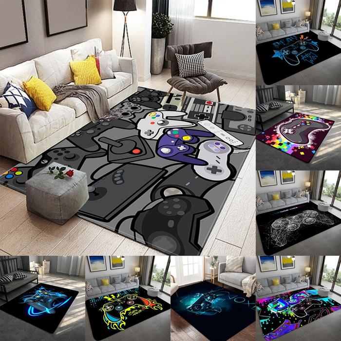 Karpet Area Pengendali Gamer Anti-selip Karpet Lantai Karpet Karpet