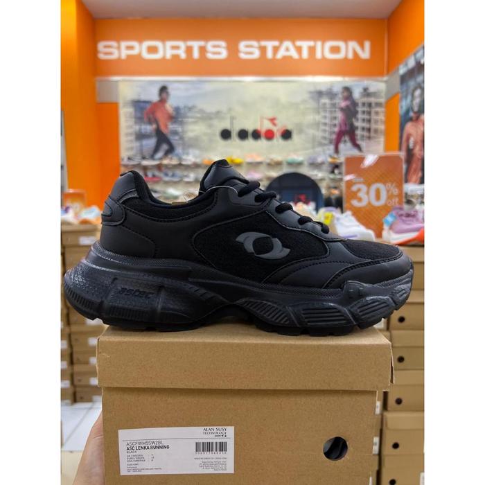 Ast Lenka Running Black Men Shoes Original