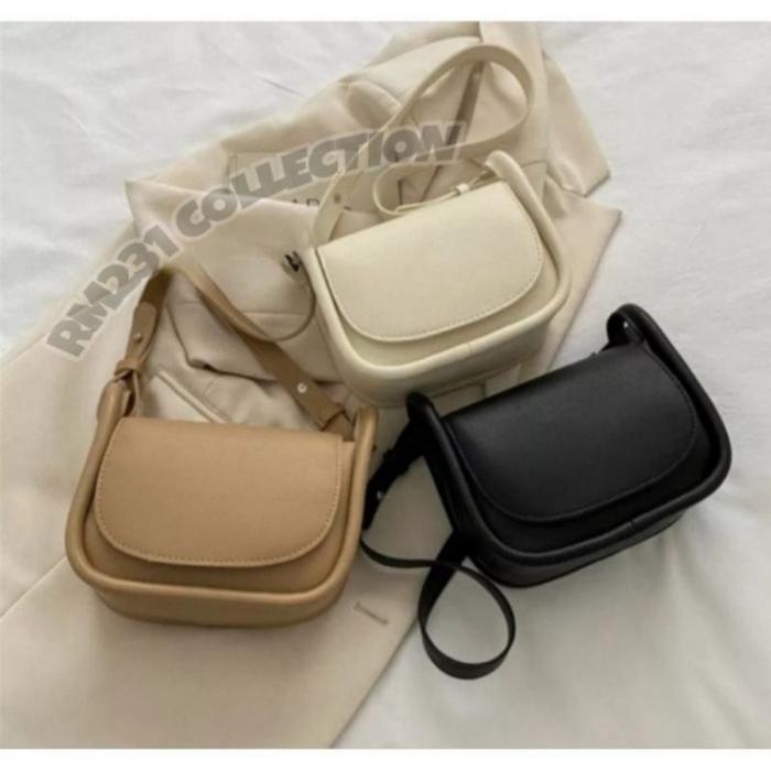 C0ACH C9231 Women's KLARE Flap Chain Bag Embroidery Flower Pattern Organ Bag Tas Selempang Wanita Im