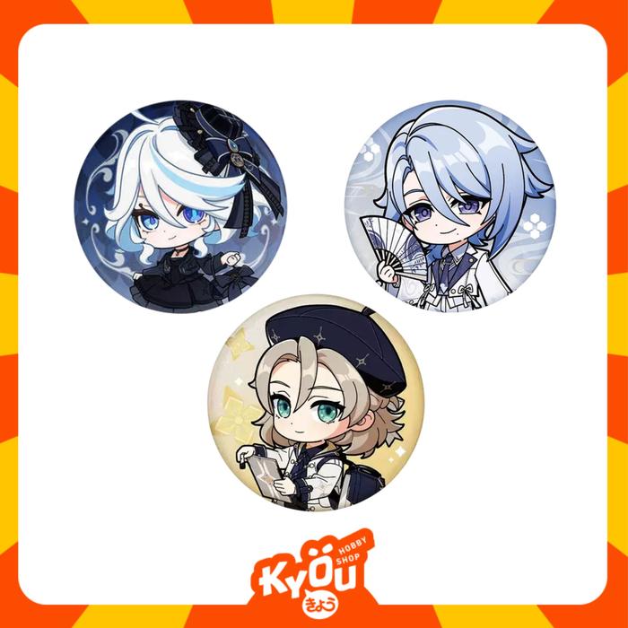 Citlali | Kinich | Albedo | Yae Miko | Furina | Ayato | Wriothesley Fashion Theme series Can Badge -